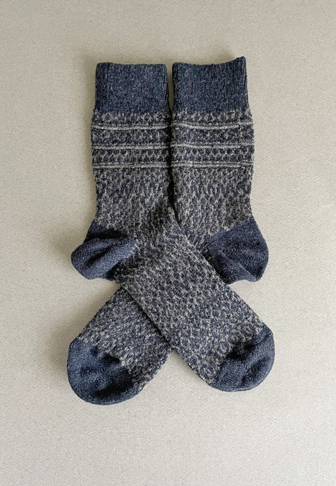 OSLO socks - Wool jacquard