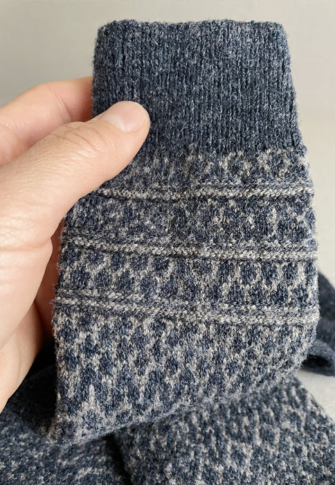 OSLO socks - Wool jacquard