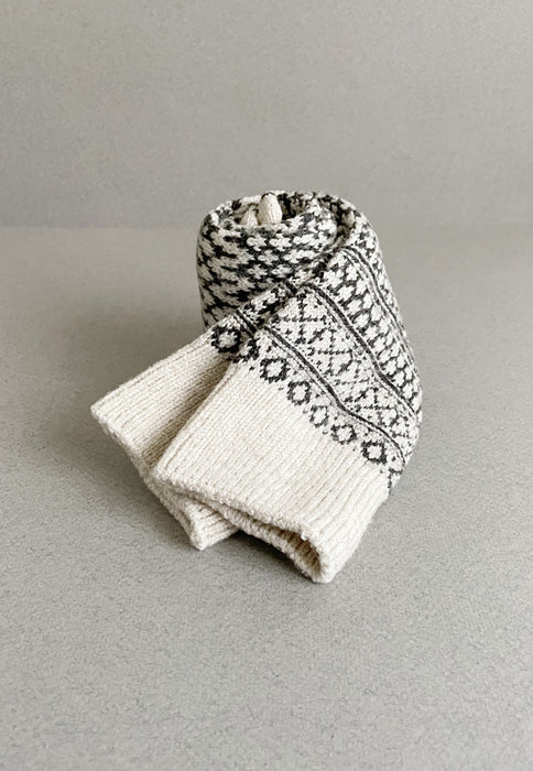 OSLO socks - Wool jacquard