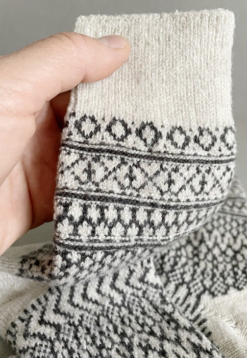 OSLO socks - Wool jacquard