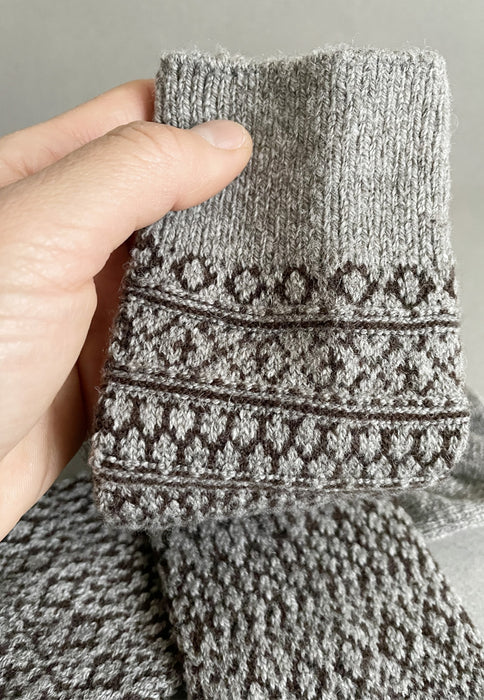 OSLO socks - Wool jacquard